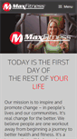 Mobile Screenshot of maxfitnesselite.com